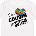 thumbnail image 4 of Inktastic I Love my Cousin with Autism Boys or Girls Long Sleeve Toddler T-Shirt, 4 of 5