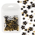 thumbnail image 1 of Fiudx Calcomanía de Flores para Decoración de Uñas, Perlas de Estrás Glamorosas, Cuentas de Caviar Doradas, Suministros para Decoración de Uñas, 1 of 2