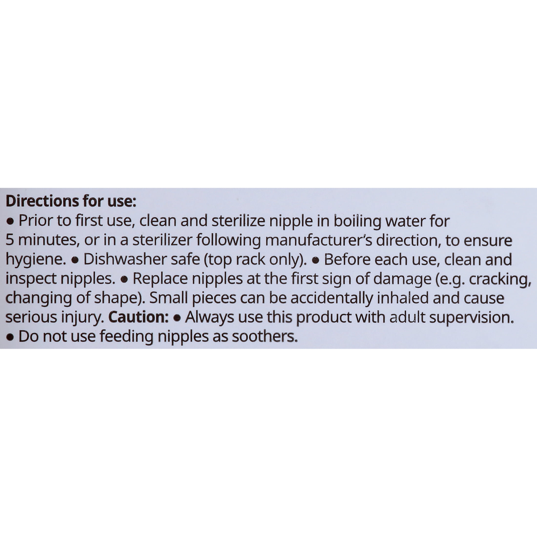 Comotomo Silicone Replacement Nipple, Medium Flow, 3-6 Months, 2 Count