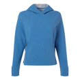thumbnail image 4 of North End NE729W Women's Spirit Textured Hooded Pullover-Light Nautical Blue Heather-S, 4 of 6