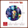 thumbnail image 4 of Kll Transparent Jellyfishes Christmas Tree Skirt 36",Party Decorations Farmhouse For Christmas Decorations Holiday Party, 4 of 8