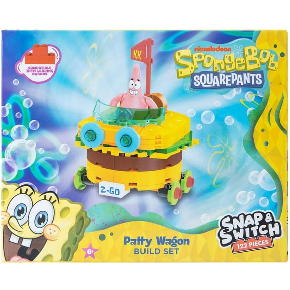 SpongeBob SquarePants Patty Wagon Snap  Switch Set