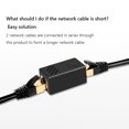thumbnail image 4 of Tmvgtek 10 Uds Conector Rj45 Hembra A Hembra Extensor De Internet De Red Jack De 8 Núcleos, 4 of 9