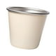 thumbnail image 4 of Taza de acero inoxidable, taza de camping, taza de té apilable, vaso de pinta, vasos de metal para el hogar, camping, barbacoa, todos los días Pequeño Lechoso, 4 of 7