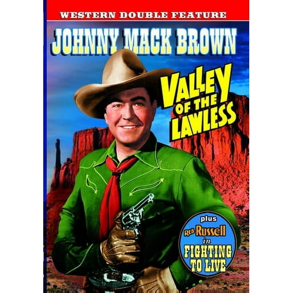 Western Double Feature: Valley of the Lawless (1936) / Fighting ToLive (1934) (DVD), Alpha Video, Western