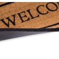 thumbnail image 5 of BirdRock Home Welcome Coir Doormat with Scroll Border - 24 x 36, 5 of 5
