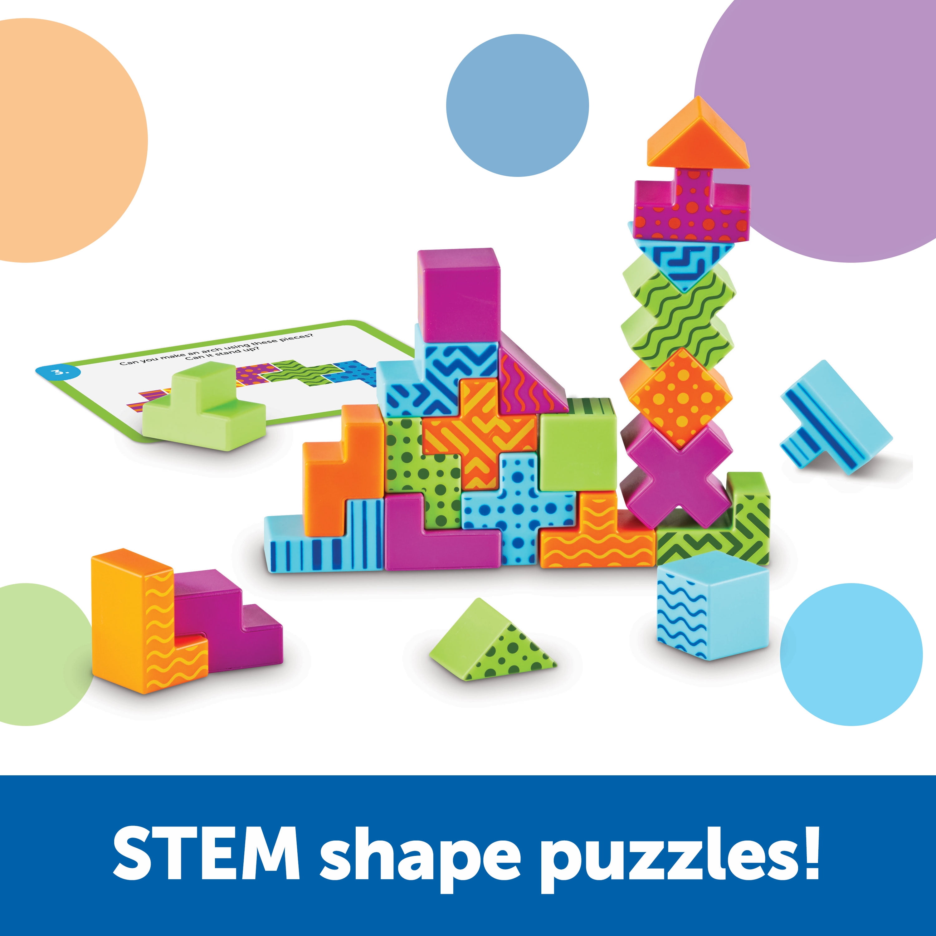 素晴らしい価格 知育玩具 パズル ブロック Learning Resources STEM Explorers Brainometry  ST  知育玩具