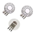 thumbnail image 3 of ZPAQI Magnetic Golf Ball Marker Holder Clip Golf Hat Clip Zinc Alloy Golf Cap Holder, 3 of 20