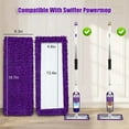 thumbnail image 2 of CHUANK 4pcs Mop Refill Pads Compatible with Swiffer PowerMop  Microfiber Mop Head Replacement, 2 of 7