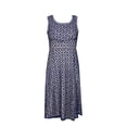 thumbnail image 2 of Vestido de encaje línea A André Badi azul marino 24, 2 of 5