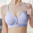 thumbnail image 1 of HUITKMM Women's Bras Comfortable Front Clasp Bra for Everyday Wear Versatile Design for T Shirts All Season Use Detailed Size Included, 1 of 3