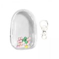 thumbnail image 1 of Bolsa de almacenamiento para muñecas,Bolsas de almacenamiento para muñecas pequeñas Bolsa de exhibición de figuras de acción,Visor transparente de PVC con llavero para figuras,Mini caja, 1 of 8