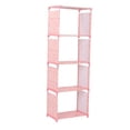 thumbnail image 1 of Multi Layer Standing Bookcase Bookshelf Storage Shelf Rack Home Organizer for Living Room BedroomCherry Pattern, 1 of 4
