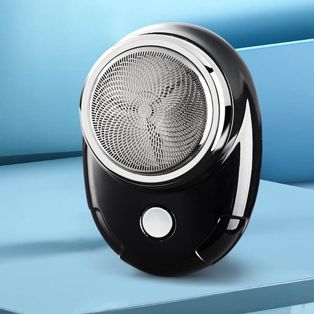 Pompotops Produits de Beauté en Liquidation, Cadeaux Beauté pour Femmes, Rasoir pour Hommes, Mini-Rasoir Portable Format de Poche Rasoir Portable pour Hommes Humide et Sec Rasoir Rechargeable USB Affichage de Charge Bouton Unique Facile