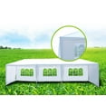 thumbnail image 5 of 10x30' Canopy Tent Outdoor Gazebo with 5 Removable Sidewalls, Easy up Heavy Duty Tent Waterproof for Outdoor Wedding Party, White, 5 of 9