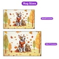 thumbnail image 5 of Welcome Fall Bull Terrier Enjoys School Time Autumn Fall Leaves Indoor Rug Bully Dog Lovers Gifts Idea Carpet Living Bed Room Sofa Home Decor - 02013, 5 of 5