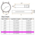 thumbnail image 2 of Uxcell Silicone Watch Band Quick Release Soft Rubber Watch Strap Brown/Black 22mm, 2 of 7