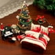 thumbnail image 3 of Muebles de Navidad Casa Diy Casa de muñecas de madera Kits de construcción en miniatura Muñeco de nieve Casa de muñecas con juguetes ligeros para niñas Regalo de Año Nuevo, 3 of 3