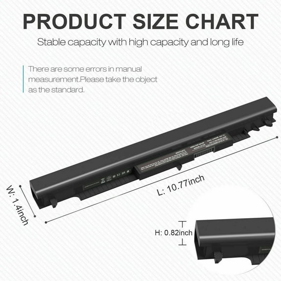 HS03 HS04 Battery for HP Notebook 14 15 15g 807956-001 HSTNN-LB6V HSTNN-LB6U USA