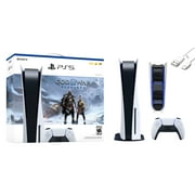 Play-Station-5 Disc Edition God of War Ragnarok Bundle + Mazepoly Accessories