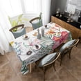 thumbnail image 2 of Boho Color Pattern Round Tablecloth Wedding Hotel Table Cover Holiday Dining Table Waterproof Tablecloth, 2 of 6