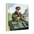 thumbnail image 2 of Tank Operator Pop Art - Canvas, 2 of 10