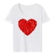 thumbnail image 2 of Camiseta Mujer Cuello Redondo, Camiseta Básica Mujer para , Senderismo, Caminar Por La Calle M, 2 of 10
