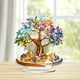 thumbnail image 5 of Arbol de colores, árbol plano, decoración para hogar, sala de estar, escritorio, dormitorio, estilo moderno, material metalico, diseño 2D, portátil, para oficina, árbol decorativo, árbol, 5 of 7