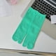 thumbnail image 3 of Calcetines Tabi con puntera dividida para mujer, prácticos, transpirables y suaves, ideales para sandalias. Verde, 3 of 8