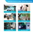 thumbnail image 5 of AMERTEER Driveway Alarm 200 Meter Barrier Free Transmission Driveway Alarms Wireless Outside Weatherproof Protecting Human and Financial Security Home Alarm System, 5 of 5