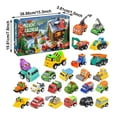 thumbnail image 3 of Advent Calendar 2025 for Kids, 24 Days Christmas Countdown Calendar with Pull-Back Cars Vehicles, Holiday Gifts Advent Calendar for Toddler Boy and Christmas Toys Set, 3 of 6