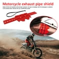 thumbnail image 3 of Protector de escape ovalado redondo para silenciador de motocicleta de silicona universal (negro) Hugtrwg Para estrenar, 3 of 8