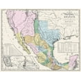 thumbnail image 2 of Tanner 24x20 Gold Ornate Wood Framed with Double Matting Museum Art Print Titled - Mexican States Mexico - Tanner 1846, 2 of 4