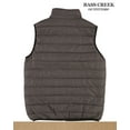 thumbnail image 5 of Bass Creek Outfitters Mens Puffer Vest - Quilted Insulated Zip Up Winter Vest for Men with Zip Pockets, 5 of 7
