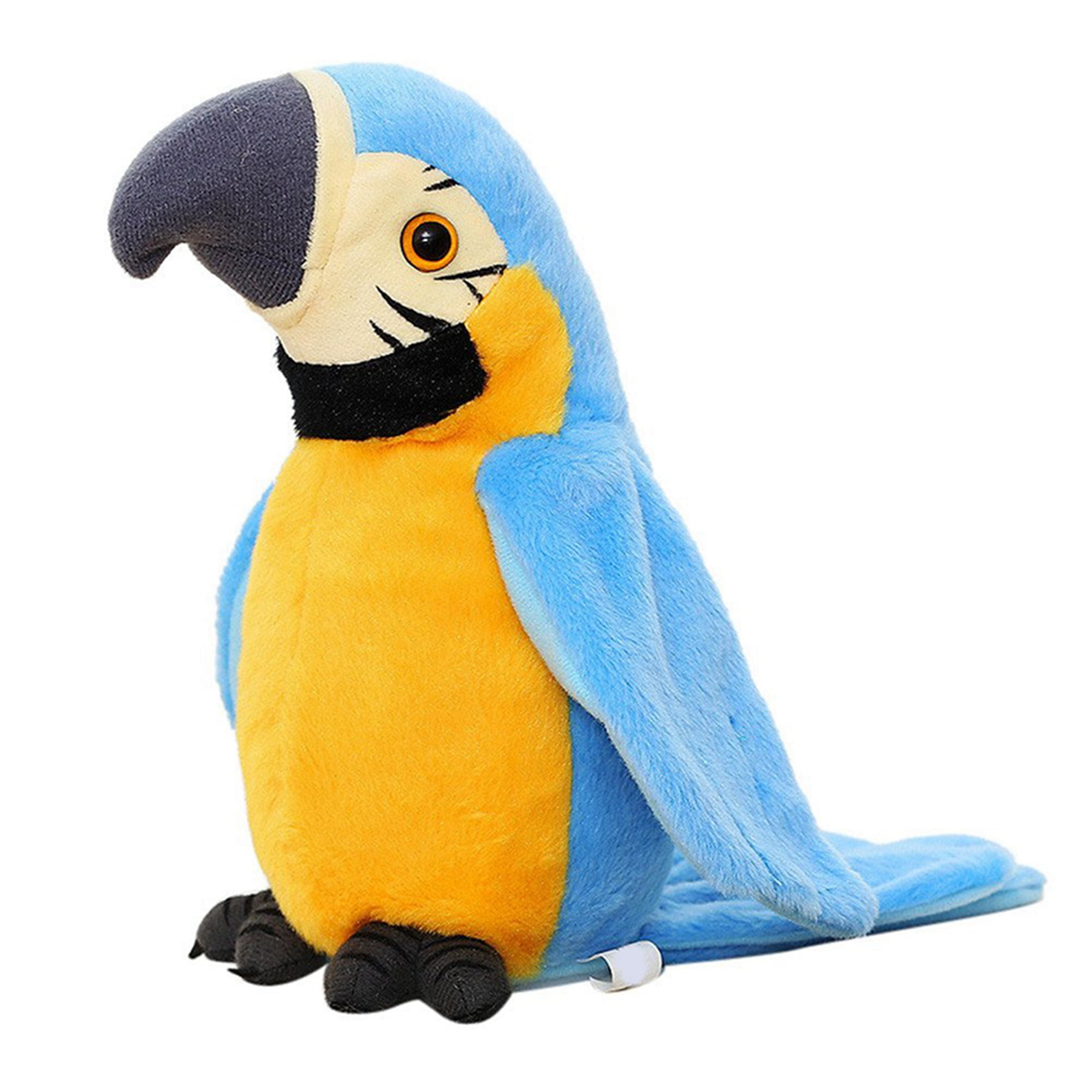 Waving  Talking Parrot Repeat Talk Imitates You Say Funny Speaking Toy 