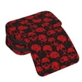 thumbnail image 4 of Kdxio Red Skulls for Double Compartment Pen Case Oxford Organizer with Zipper Pockets for Students Artists, 4 of 7