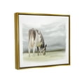 thumbnail image 3 of Stupell Farmhouse Cow Grazing Pasture Animals & Insects Painting Gold Floater Framed Art Print Wall Art, 3 of 9