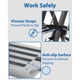 thumbnail image 2 of Ourlova 8-13ft Telescoping Plank, Aluminum Work Plank, Aluminum Extension Plank 440lbs Capacity, Aluminum Scaffolding Plank with Skid-Proof Platform Scaffold Ladder Accessory, 2 of 8