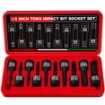 thumbnail image 1 of Juego de enchufes Impact Torx Aiourx 1/2 Drive, 10 piezas, T25-T80, 1 of 6