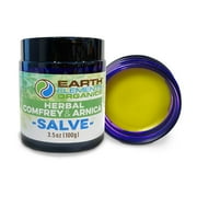 Earth Elements Organics Comfrey Leaf, Arnica, Tea Tree Salve _Bruises, Muscles, Joint, All Skin.