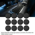 thumbnail image 3 of Arcade Game Push Button Cover, Compact 12pcs Arcade Push Button Cover Frosted Finish Professional  For  Switches, 3 of 8