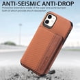 thumbnail image 6 of for iPhone 11 Case with Card Holder,Kickstand for iPhone 11 Wallet Case,RFID Blocking,Camera Protector,PU Leather Shockproof Protective Flip Cover for iPhone 11 Phone Case (Brown), 6 of 14