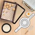 thumbnail image 4 of TIMIFIS Tapis de Cuisson Réutilisable Tapis de Cuisson Antiadhésif Tapis Alimentaire Four de Cuisson Table de Cuisson Fournitures de Cuisine Gadgets de Cuisson, 4 of 5