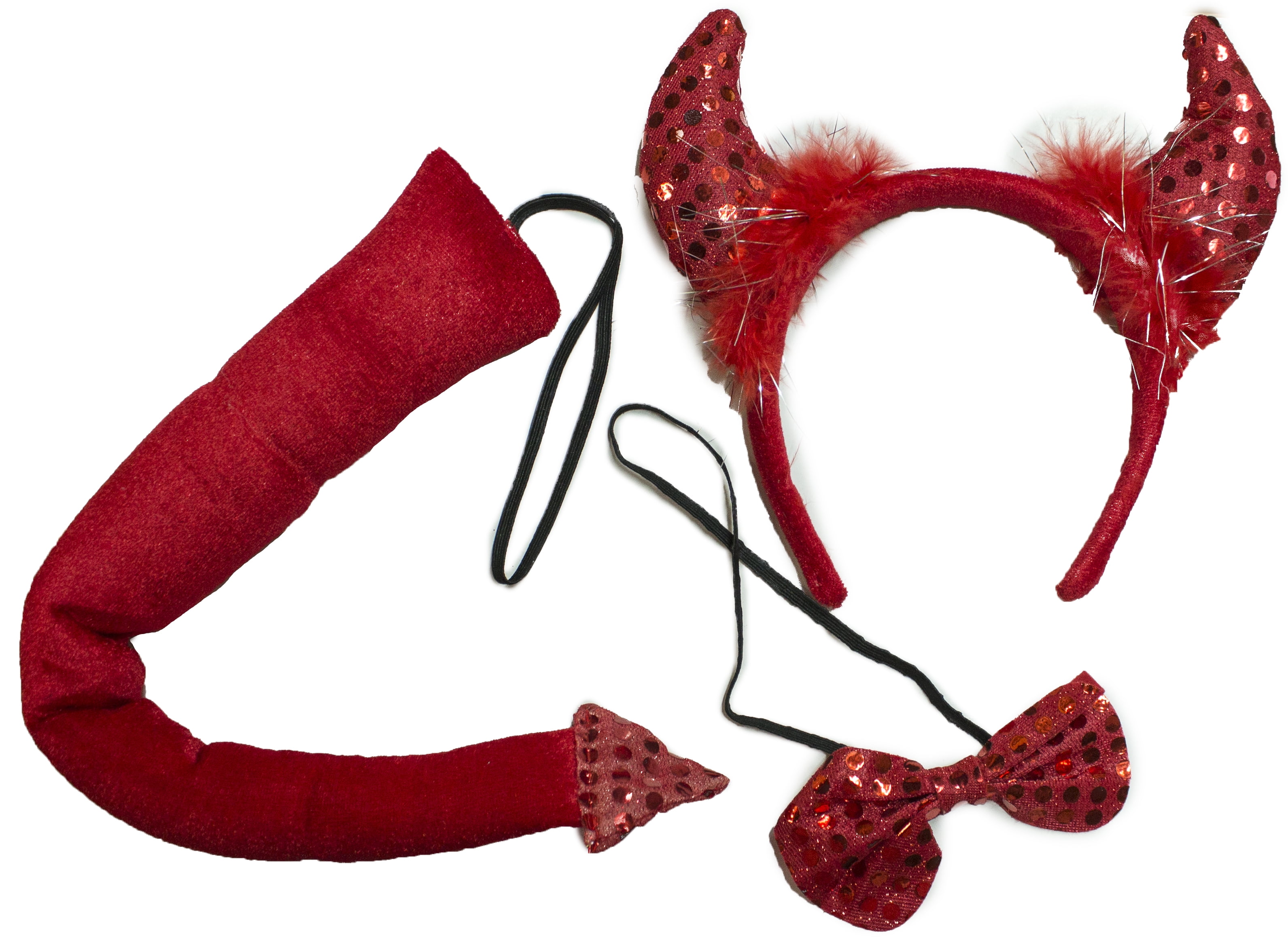 Halloween Costume Accessory 3 Piece Devil Kit