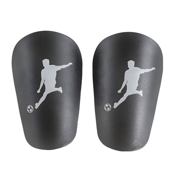 BESTSKY Mini Soccer Shin Guards - 1 Pair Anti-slip Kids Teens Adults - Soccer Players Miniature Shin Pads Protectors - Football Games Protective Equipment