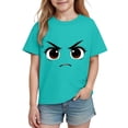 thumbnail image 5 of Bnwani Boys T Shirts Short Sleeve Comfortable Girls Shirts Breathable Tee Mint Green Sizes 3-9, 5 of 6
