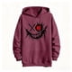 thumbnail image 4 of Sudadera con capucha para mujer, estampada, cuello redondo, manga larga, sudadera con capucha, camiseta, blusa, blusa de poliéster para hombre, 4 of 5