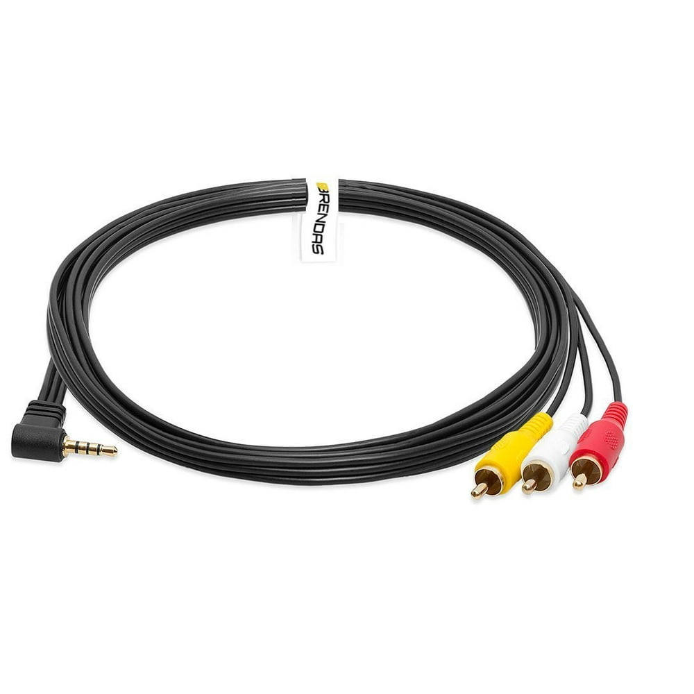BRENDAZ AV Cable 3.5mm Mini AV to 3 RCA for Canon VIXIA HV30, XH A1