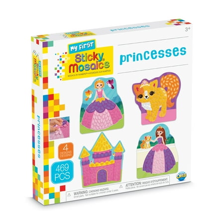 Princess Mosaic - The Orb Factory My First Sticky Mosaics Princesses Kit