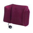 thumbnail image 4 of Almohada de apoyo lumbar inflable para la espalda, para silla de oficina, viajes en coche, 4 of 8